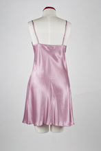 Load image into Gallery viewer, Carmen Kirstein silk chemise with lace