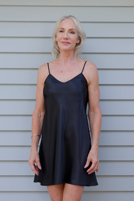Necessities satin slip dress