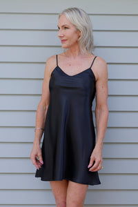Necessities satin slip dress