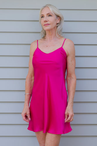 Carmen Kirstein silk slip