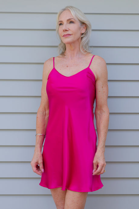 Carmen Kirstein silk slip