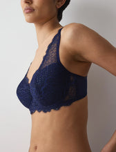 Load image into Gallery viewer, Triumph Amourette Sparkle Bra in Navy Admiral