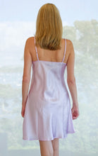 Load image into Gallery viewer, Carmen Kirstein Lilac Silk Lace Chemise