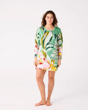 Load image into Gallery viewer, Kip &amp; Co Somerset Green Organic Cotton Long Sleeve Nightie