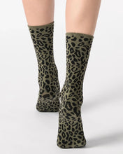 Load image into Gallery viewer, OROBLÙ Leopard Socks VOBC68279