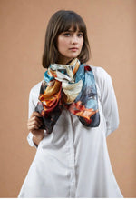 Load image into Gallery viewer, Candice 100% Silk Scarf