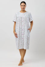 Load image into Gallery viewer, Schrank pansies brunch coat sk926p5