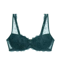 Load image into Gallery viewer, Triumph Amourette Sparkle Bra in Teal Green