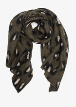 Load image into Gallery viewer, ANTLER GOLDEN PROWL SCARF KHAKI