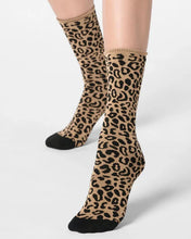 Load image into Gallery viewer, OROBLÙ Leopard Socks VOBC68279