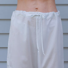 Load image into Gallery viewer, Carmen Kirstein 100%Cotton White Pyjama Set made in New Zealand