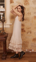 Load image into Gallery viewer, Evangeline Lace Slip in Stone.
