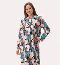Load image into Gallery viewer, Givoni Lulu Button Up Sleepshirt Nightie 7FL82L