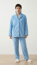 Load image into Gallery viewer, Givoni 7GH37 - DIMPLE BEDJACKET IN CORNFLOWER BLUE Sleepjacket