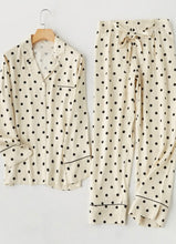 Load image into Gallery viewer, Polka Dot Viscose Pajama Set – Soft Spa &amp; Loungewear