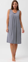 Load image into Gallery viewer, Yuu STRIPE S'LESS NIGHTIE NAVY - Y463S6