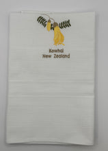 Load image into Gallery viewer, Tea Towel Kowhai and Pohutukawa