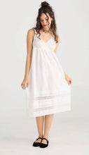 Load image into Gallery viewer, Blossomtime cotton &amp; lace slip.