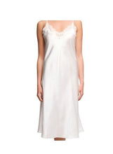 Load image into Gallery viewer, Sainted Sisters Scarlett Mid Length Silk Chemise in Ivory