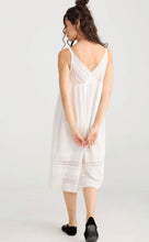 Load image into Gallery viewer, Blossomtime cotton &amp; lace slip.