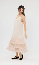 Load image into Gallery viewer, Evangeline Lace Slip in Stone.
