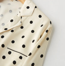 Load image into Gallery viewer, Polka Dot Viscose Pajama Set – Soft Spa &amp; Loungewear