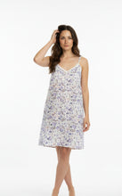 Load image into Gallery viewer, Alice and Lily Purple Floral Cotton Nightie. AL/ND 379