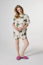 Load image into Gallery viewer, Kip &amp; Co Hydrandea Pink Organic Cotton Oversized T-shirt Nightie