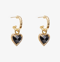 Load image into Gallery viewer, Antler TWILIGHT HEART EARRING