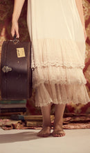 Load image into Gallery viewer, Evangeline Lace Slip in Stone.