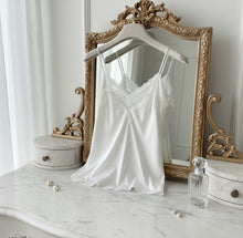 Load image into Gallery viewer, Ginia Skylar White Lace Cami GCA201 Camisole