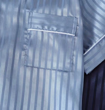 Load image into Gallery viewer, Satin pj shirt and shorts set