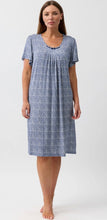 Load image into Gallery viewer, Yuu LACE GROSGRAIN NIGHTIE NAVY - Y302L6