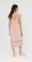Load image into Gallery viewer, Blossomtime cotton &amp; lace slip.