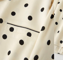 Load image into Gallery viewer, Polka Dot Viscose Pajama Set – Soft Spa &amp; Loungewear