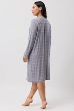 Load image into Gallery viewer, Yuu Casablanca Long Sleeve Nightie Bluestone Y320C6