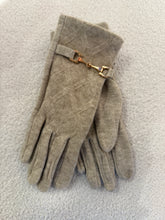 Load image into Gallery viewer, S/LK5070/BLU Textured Glove Gilt Trim Blue and Beige available