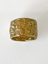Load image into Gallery viewer, The Dark Hampton Scarf Ring Gold