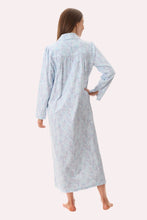 Load image into Gallery viewer, Givoni 7FL88J - JAMIE Flanelette Cotton Comfortable LONG COLLARED NIGHTIE