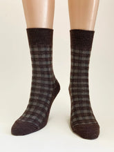 Load image into Gallery viewer, Adage Socks Black Forest - Soft Merino Dress Socks Made in New Zealand
