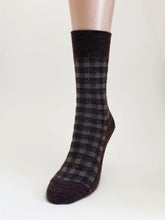 Load image into Gallery viewer, Adage Socks Black Forest - Soft Merino Dress Socks Made in New Zealand