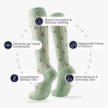 Load image into Gallery viewer, Dr. Woof Bamboo Compression Travel Socks
