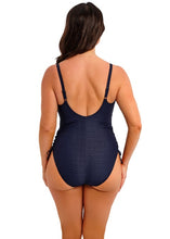 Load image into Gallery viewer, Fantasie Azores Underwire Plunge Swimsuit in Midnight Colour