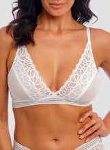 Load image into Gallery viewer, Raffine Bralette and Bikini Brief in White by Wacoal