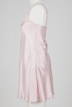 Load image into Gallery viewer, Carmen Kirstein silk chemise with lace