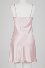 Load image into Gallery viewer, Carmen Kirstein silk chemise with lace