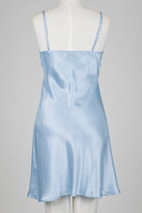 Carmen Kirstein silk chemise with lace