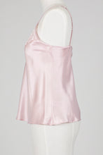 Load image into Gallery viewer, Carmen Kirstein silk cami with lace