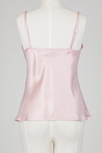 Load image into Gallery viewer, Carmen Kirstein silk cami with lace