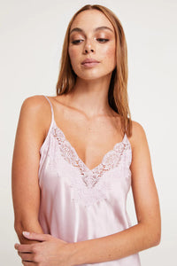 GBS202 Silk Camisole with Lace